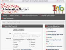 Tablet Screenshot of informdurham.com
